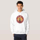 Pompoen gasmasker Halloween ontwerp Hoodie (Voorkant volledig)