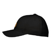 Pompoen Geborduurde Muts Pet (Links)