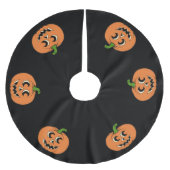  pompoen, geborsteld polyester kerstboom rok (Voorkant)