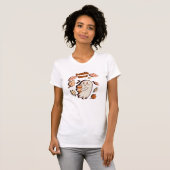 Pompoen Geest Herfst Latte T-shirt (Voorkant volledig)