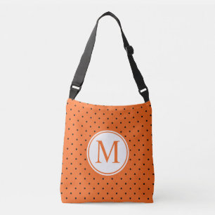Pompoen Geïnspireerd Halloween Monogram   Tote bag