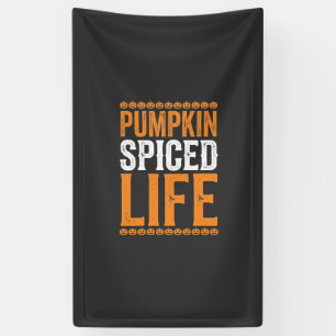 Pompoen gekruid leven Halloween typografie ontwerp Spandoek