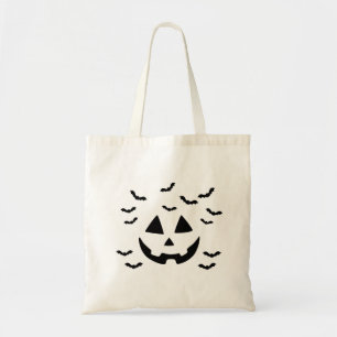Pompoen Gezicht Halloween Tote Bag