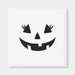  pompoen gezicht Jackolantern Jack O lantaarn H Magneet