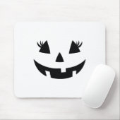 pompoen gezicht Jackolantern Jack O lantaarn H Muismat (Met muis)