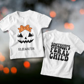 Pompoen Gezicht Schattigee Girly Custom Halloween 