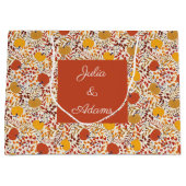 Pompoen Gift Bag Groot Cadeauzakje (Voorkant)