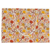 Pompoen Gift Bag Groot Cadeauzakje (Achterkant)