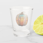 Pompoen Glas in lood Shot Glass (Achterkant)