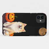 Pompoen Gloeiende Spirz Stijl 🎃🐾 Gezellige Hallo Case-Mate iPhone Case (Achterkant (horizontaal))
