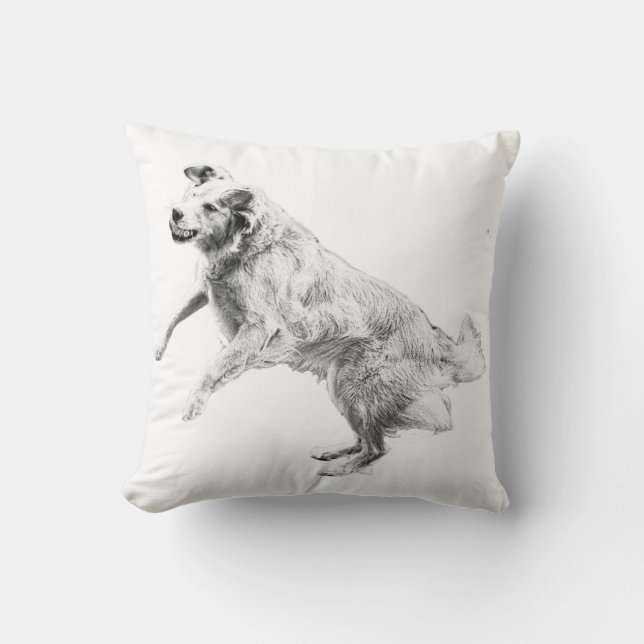 Pompoen Glow en Leaping Joy Kussen (Voorkant)