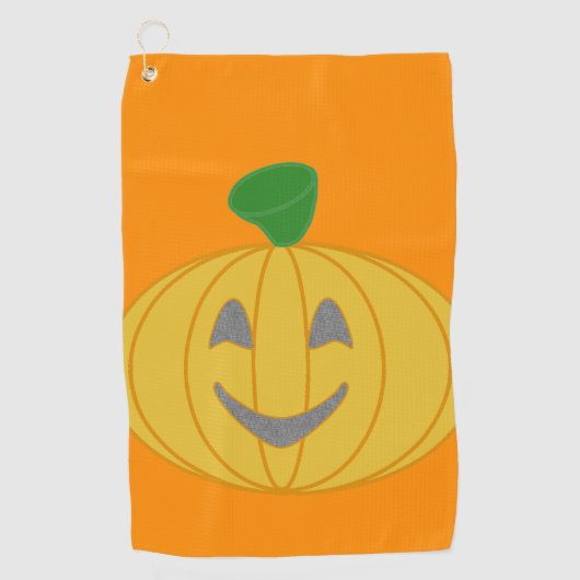 Pompoen Golf Handdoek (Voorkant)