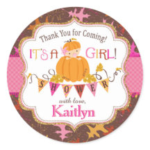 Pompoen Gouden Glitter Herfst Eikenbladeren Baby s