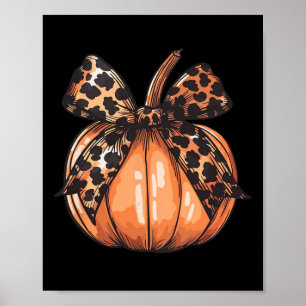 Pompoen Graphic Thanksgiving Herfst Vrouwen Au Poster