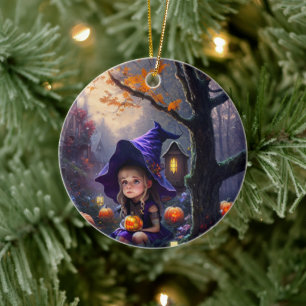 pompoen/grillig/Halloween/cartoon Keramisch Ornament