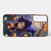 pompoen/grillig/Halloween/cartoon Samsung Galaxy Hoesje (Achterkant horizontaal)
