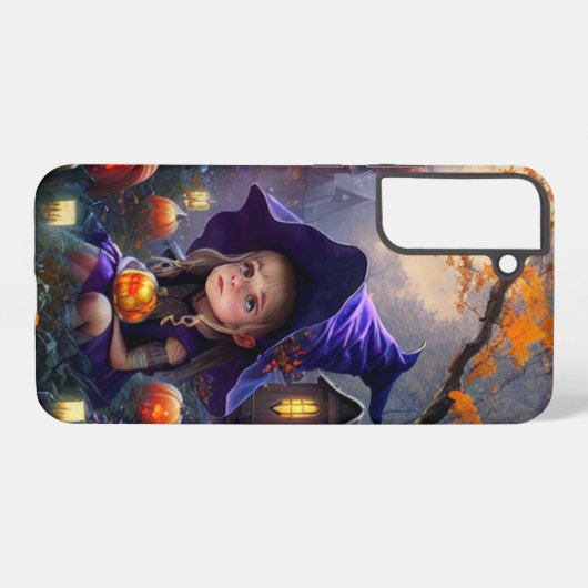 pompoen/grillig/Halloween/cartoon Samsung Galaxy Hoesje (Achterkant horizontaal)