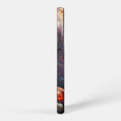 pompoen/grillig/Halloween/cartoon Samsung Galaxy Hoesje (Rechterkant)