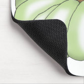 pompoen groen muismat (Hoek)