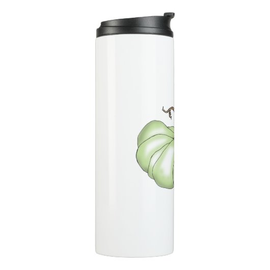 pompoen groen thermosbeker (Gedraaid links)