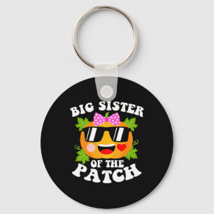 Pompoen Grote Zus van de Patch Fun Halloween Famil Sleutelhanger