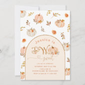 Pompoen Halloween 2e meisje verjaardag Kaart (Voorkant)