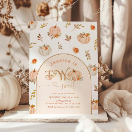 Pompoen Halloween 2e meisje verjaardag Kaart