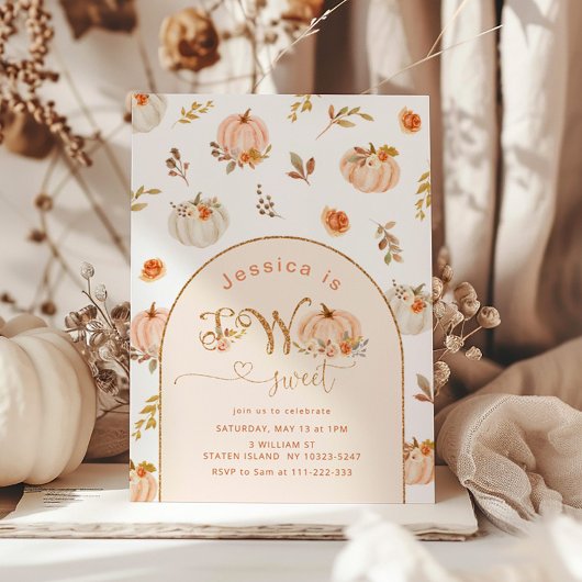 Pompoen Halloween 2e meisje verjaardag Kaart