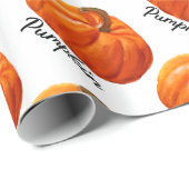 Pompoen Halloween Cadeaupapier (Rol Hoek)