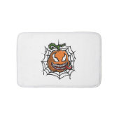 Pompoen - Halloween Design - Horror Shirt Badmat (Voorkant)