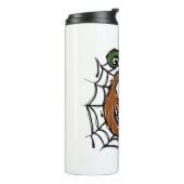 Pompoen - Halloween Design - Horror Shirt Thermosbeker (Gedraaid links)