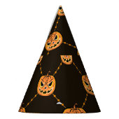 Pompoen Halloween feest thema. Feesthoedjes (Links)