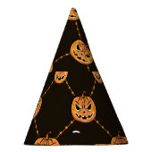 Pompoen Halloween feest thema. Feesthoedjes (Rechts)