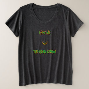 pompoen halloween grote maat t-shirt