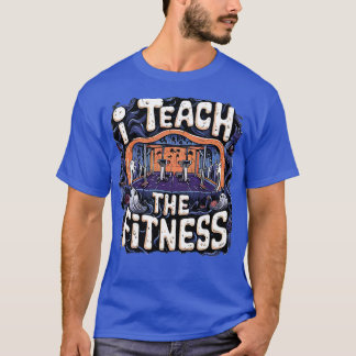 Pompoen Halloween Gym Grappige Halloween Fitness 1 T-shirt