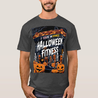 Pompoen Halloween gym grappige Halloween fitness T-shirt