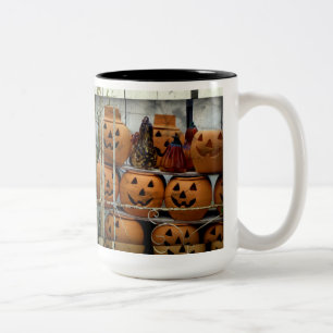 Pompoen Halloween/Herfst Bevroren Drankmok Tweekleurige Koffiemok