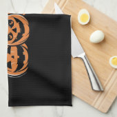 Pompoen Halloween Herfst Thanksgiving Geschenk Theedoek (Quarter Fold)