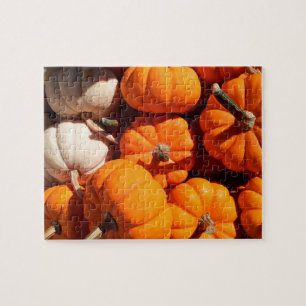 Pompoen halloween jack o lantaarn oranje pompoenen legpuzzel