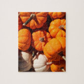 Pompoen halloween jack o lantaarn oranje pompoenen legpuzzel (Verticaal)