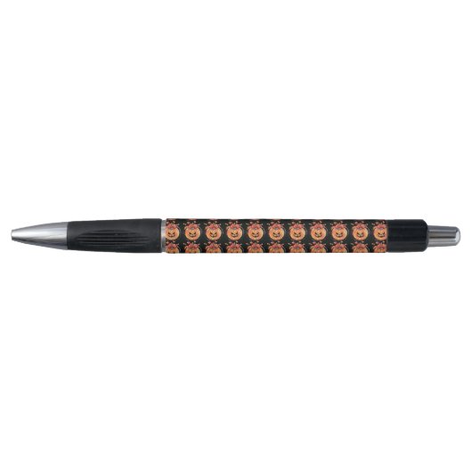Pompoen Halloween Kunst Pen (Voorkant)
