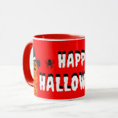 Pompoen Halloween Mok (Voorkant links)