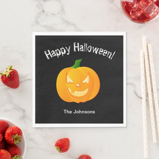 Pompoen Halloween Party Papier servetten (Insitu)