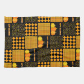 Pompoen Halloween Patchwork Patroon Theedoek (Horizontaal)