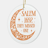 Pompoen Halloween Salem 1692 Ze misten er een Keramisch Ornament (Links)