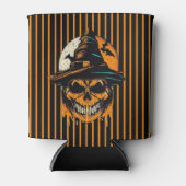 pompoen/Halloween/schedel/spooky Blikjeskoeler (Voorkant)