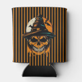 pompoen/Halloween/schedel/spooky Blikjeskoeler (Achterkant)