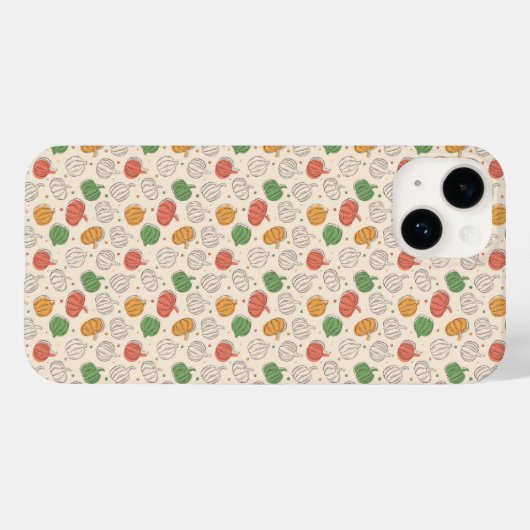Pompoen Halloween sinaasappel geel groen Case-Mate iPhone Case (Achterkant (horizontaal))