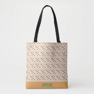 Pompoen Halloween sinaasappel geel groen Tote Bag