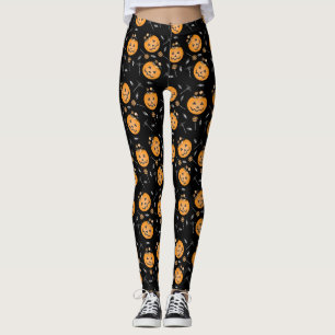 Pompoen Halloween Snoep Lollipop Leggings